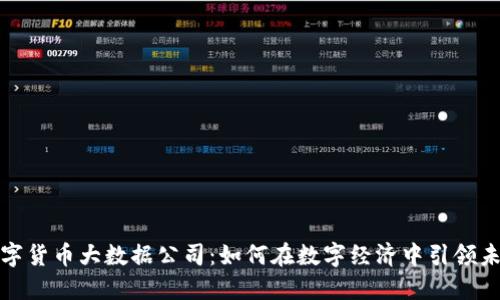 数字货币大数据公司：如何在数字经济中引领未来