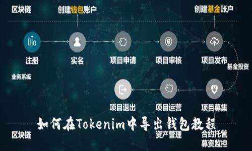 如何在Tokenim中导出钱包教程